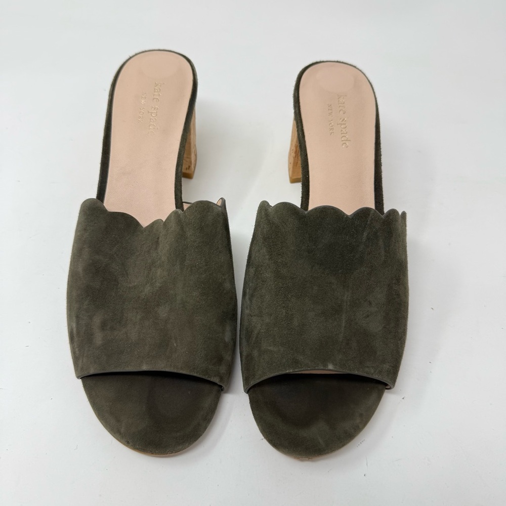 Kate Spade New York Warren Mule Sandals Heels Size 9.5 - Picture 3 of 12